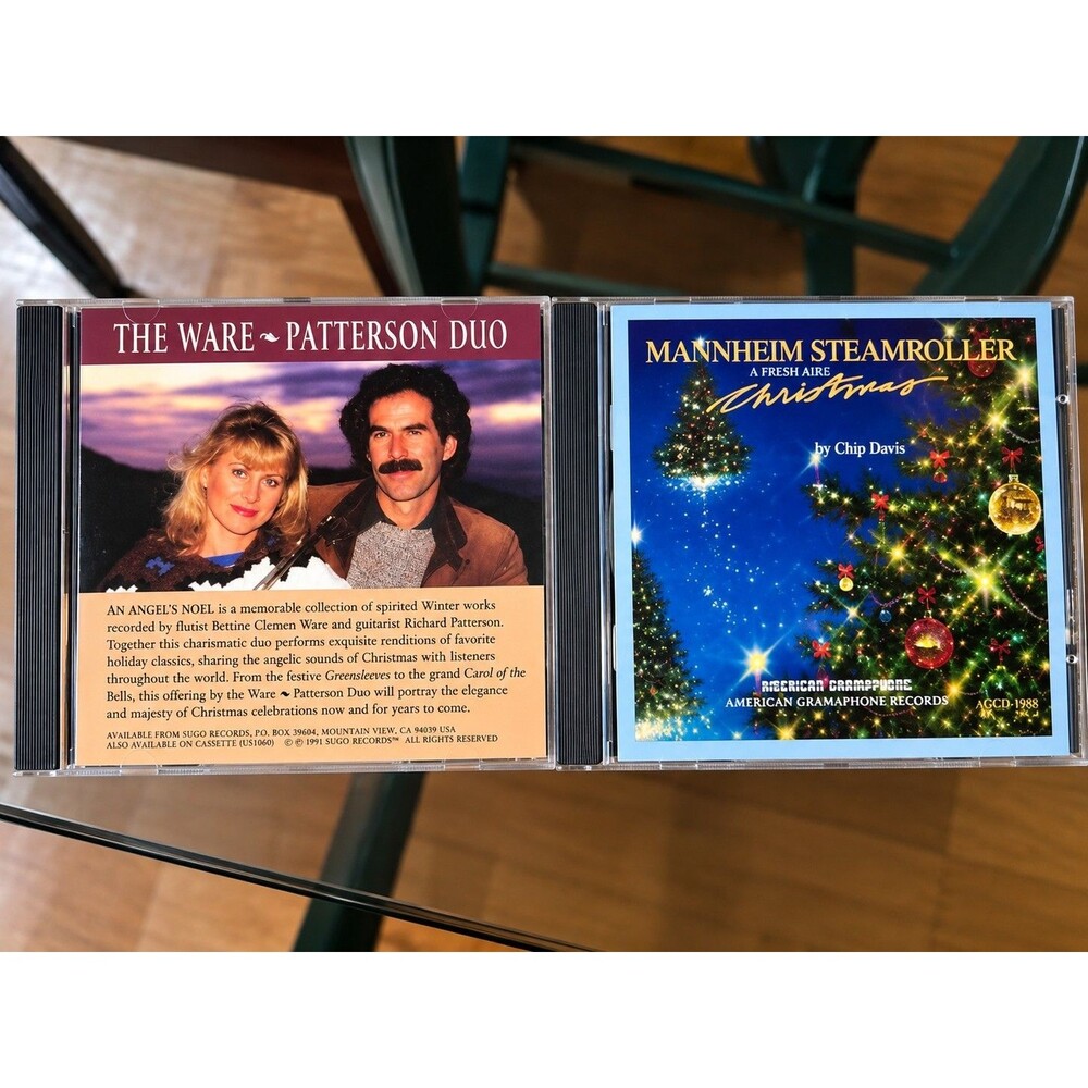 Mannheim Steamroller A Fresh Aire Christmas + An Angel’s Noel Ware Patterson Duo